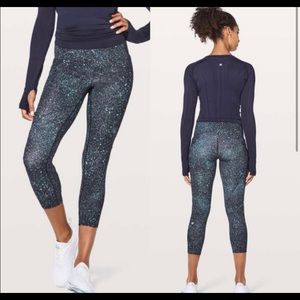 Lululemon capri speckled legging